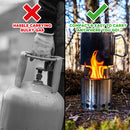 Portable Firewood Camping Stove
