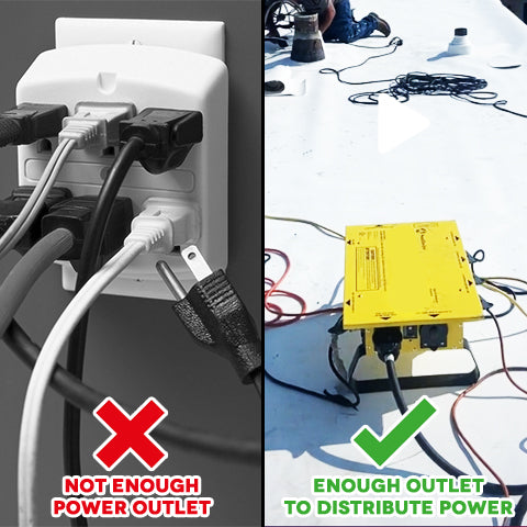 Portable Power Distributor Box