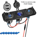 3-In-1 Power Socket Panel