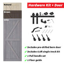 6.6ft. DIY Sliding Barn Door Hardware Kit
