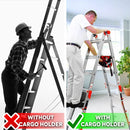 12 Inch Fabric Ladder Cargo Holder