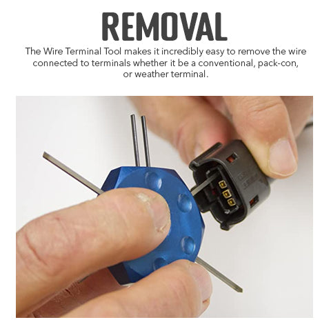 6-Prong Wire Terminal Tool