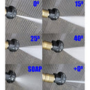 6-in-1 Quick Changeover Pressure Washer Nozzle