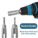 Hex Shank Wing Nut Driver Bits