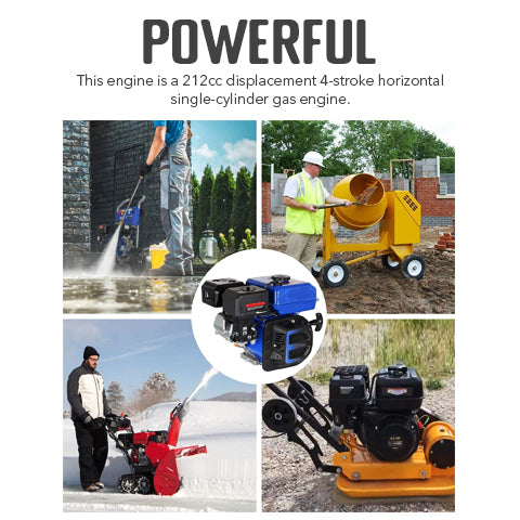 Horizontal Shaft Gas Engine