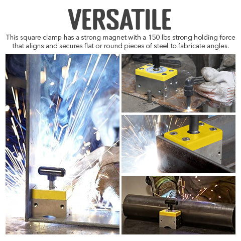 Magnetic Welding Square Base Clamp