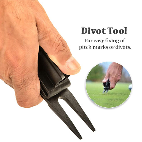 Used as Divot Tool