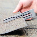 Shingle Gauge being used