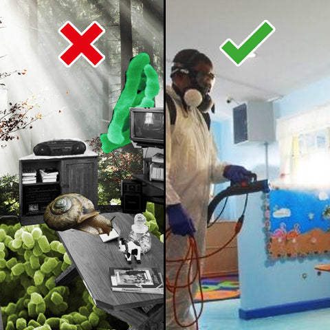 48V Cordless Disinfectant Fogger Machine