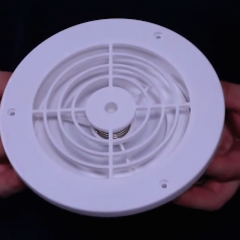 4, 5, and 6 inch Soffit Exhaust Vent
