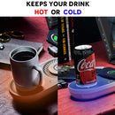 3-in-1 Wireless Charging Dock with Mug Warmer/Cooler