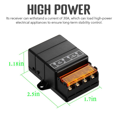 Wireless Relay Remote Switch