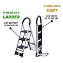 2-in-1 Hand Truck Ladder