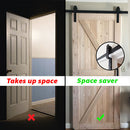 6.6ft. DIY Sliding Barn Door Hardware Kit