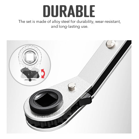 HVAC Service Wrench Tool Set
