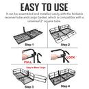 Heavy Duty Folding Hitch Cargo Carrier
