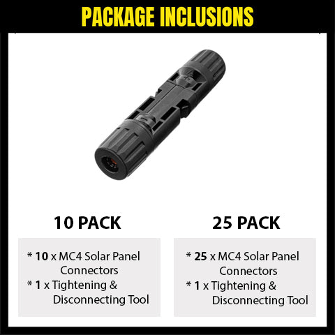 MC4 Solar Panel Connectors