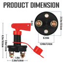 12V-24V Battery Power Switch Isolator