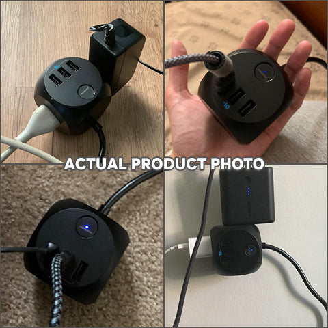 3 Outlet and USB Port Power Strip