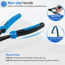 75-Degree Head Snap Ring Pliers