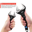 Wide Jaw Adjustable Wrench Set