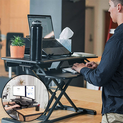32" Adjustable Standing Desk Riser