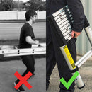 12.5 Ft. Aluminum Telescopic Ladder