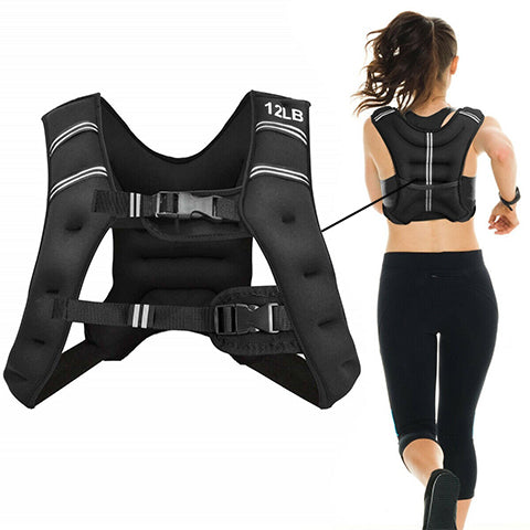 Adjustable Weighted Workout Vest