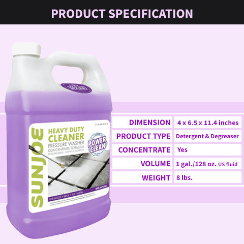All-in-One Pressure Washer Detergent & Degreaser