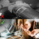 Comparison of using an Aluminum Duct Tape and without it