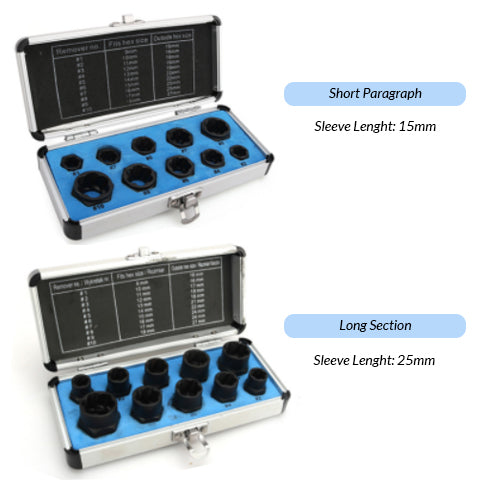 Bolts and Nuts Extractor Set