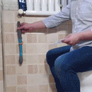 Bottom Wipe Toilet Aid