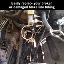 Brake Line Tubing Coil and Fitting Kit