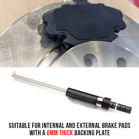 Brake Pad Thickness Gauge