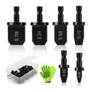 Copper Pipe Swaging Drill Bit Set