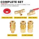 18pcs Air Coupler and Plug Kit