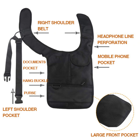 _Parts of the Anti-Theft Underarm Shoulder Bag 