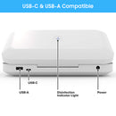 UV Cell Phone Sanitizer and Charger USB C and USB A Compatible