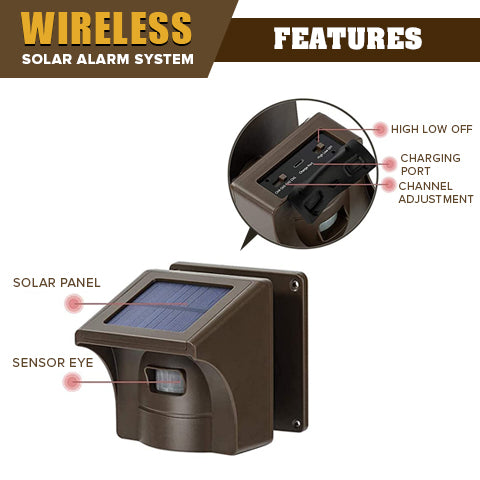 Wireless Solar Alarm System