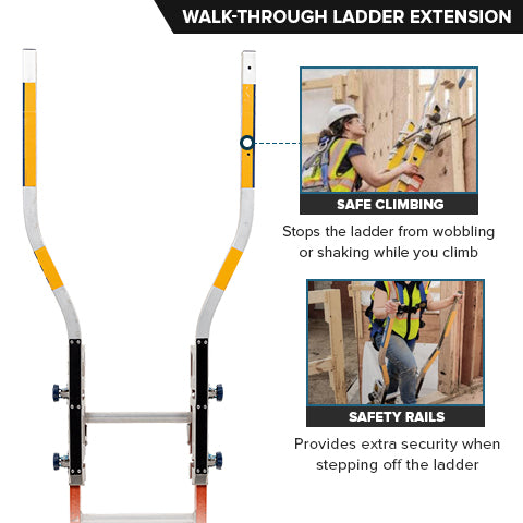 Walk-Through Ladder Extension
