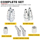 18pcs Air Coupler and Plug Kit