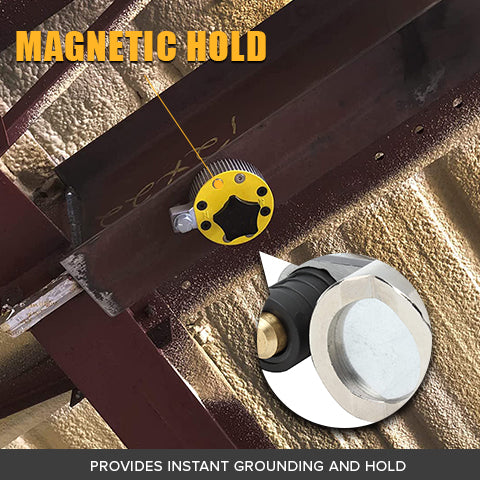 300 Amp Magnetic Ground Base Clamp