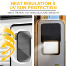 RV Blackout Door Window Cover