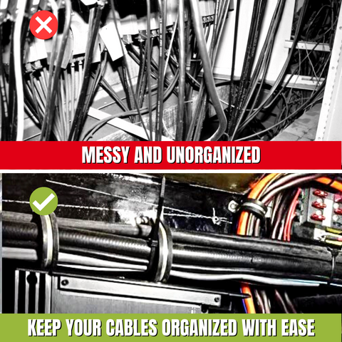 Cushioned Cable Clamps