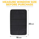 RV Blackout Door Window Cover