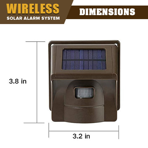 Wireless Solar Alarm System
