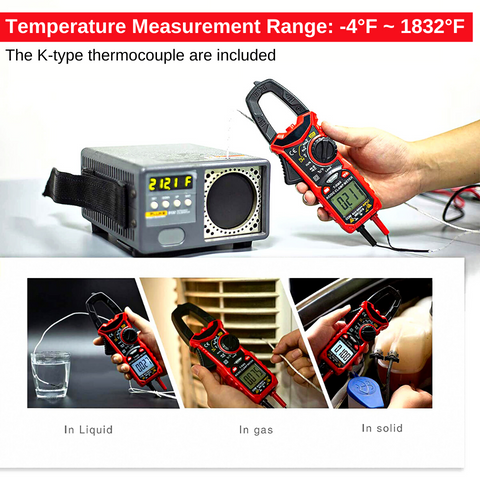 Auto-Ranging Clamp Multimeter