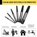 Bolt Screw Extractor Drill Bit Set