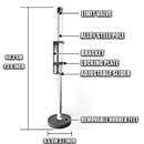 Extendable Ladder Leveler