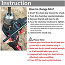 1/4" Hex Shank Drill Chuck Adapter